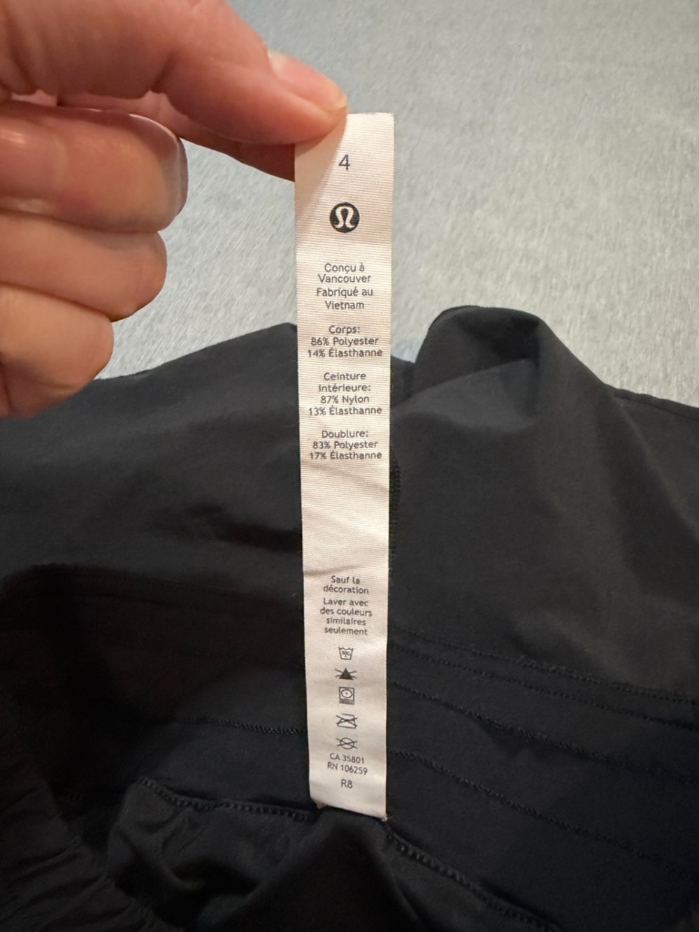 Lululemon Track That Shorts 5” Black Size 4 Mid Rise Lined Running - Picture 11 of 12